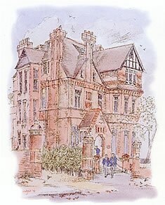 Sketch of Lyndhurst House School (Matthew Wright, 1998)  